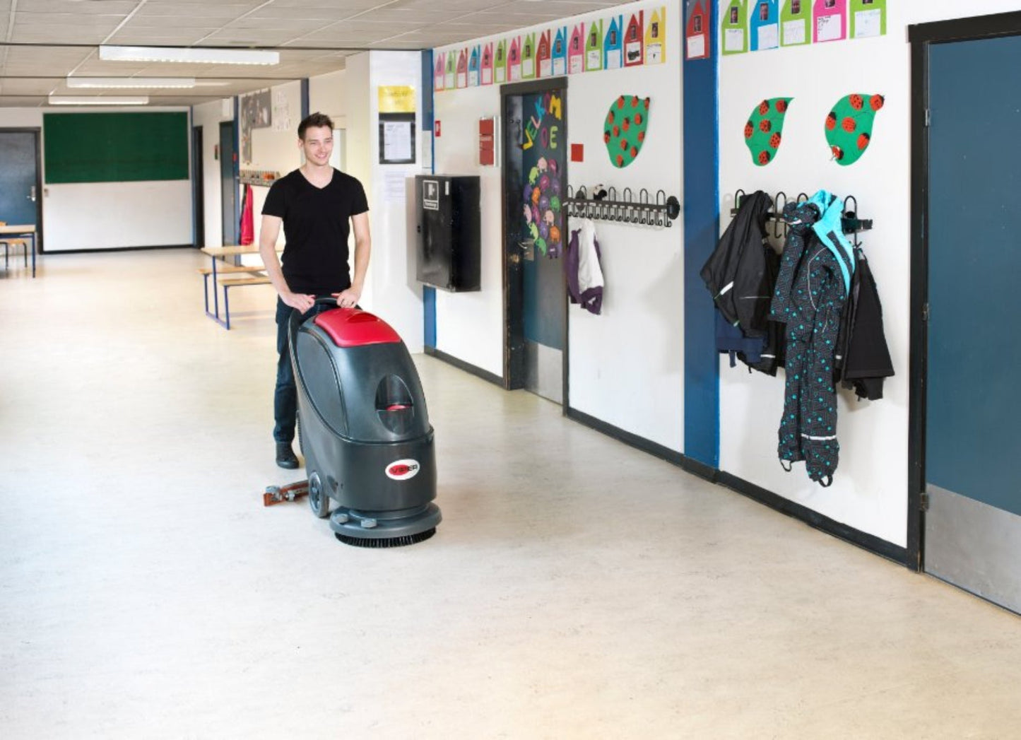 Viper AS430C | 17" Walk Behind Disk Floor Scrubber, Electric, Pad Assist - 50000226
