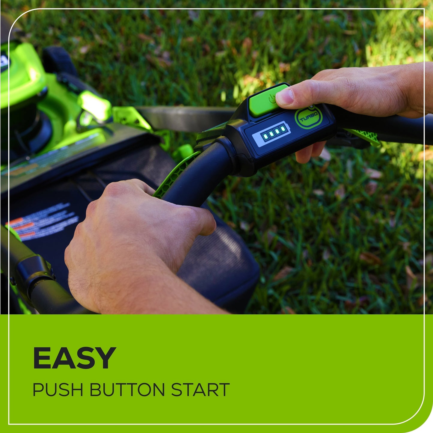 Greenworks 60V 22" Cordless Battery Push Lawn Mower w/ 5.0Ah Battery & Charger - 2547702