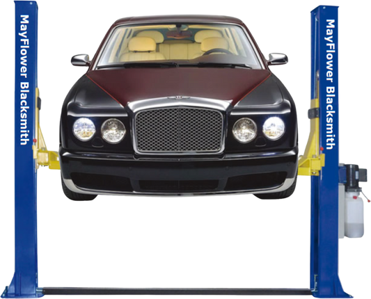 Mayflower Tools Blacksmith Two Post Car Lift Floor Plate Max Lift Height 71" New - BP9500