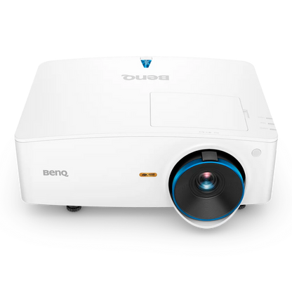 Elevate your golf simulator studio with the BenQ LK935 5500 Lumen 4K Laser Normal Throw Golf Simulator Projector. With its 5500 lumen brightness and high 4K resolution, it ensures crystal-clear visuals, while utilizing BenQ's signature Golf Picture Mode.  The LK935 features a 16:9 native aspect ratio and a 1.36~2.18 throw ratio, making it an ideal candidate for golf simulator studios that require the projector to be mounted behind the golfer for a normal throw configuration.