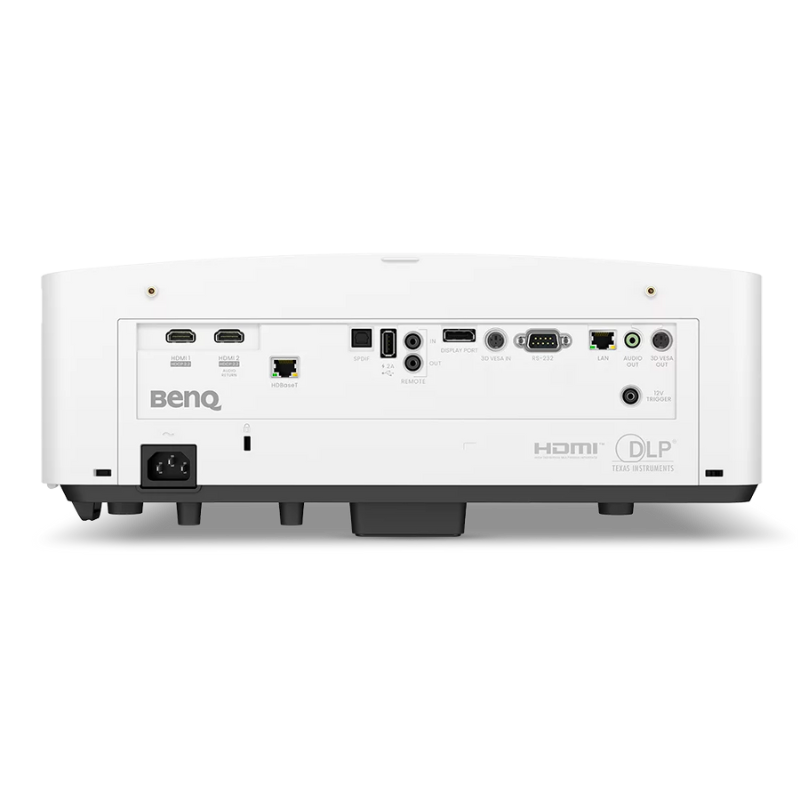 Elevate your golf simulator studio with the BenQ LK935 5500 Lumen 4K Laser Normal Throw Golf Simulator Projector. With its 5500 lumen brightness and high 4K resolution, it ensures crystal-clear visuals, while utilizing BenQ's signature Golf Picture Mode.  The LK935 features a 16:9 native aspect ratio and a 1.36~2.18 throw ratio, making it an ideal candidate for golf simulator studios that require the projector to be mounted behind the golfer for a normal throw configuration.