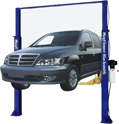 Mayflower Tools Blacksmith Two Post Car Lift Max Lift Height 71" New - CF9000