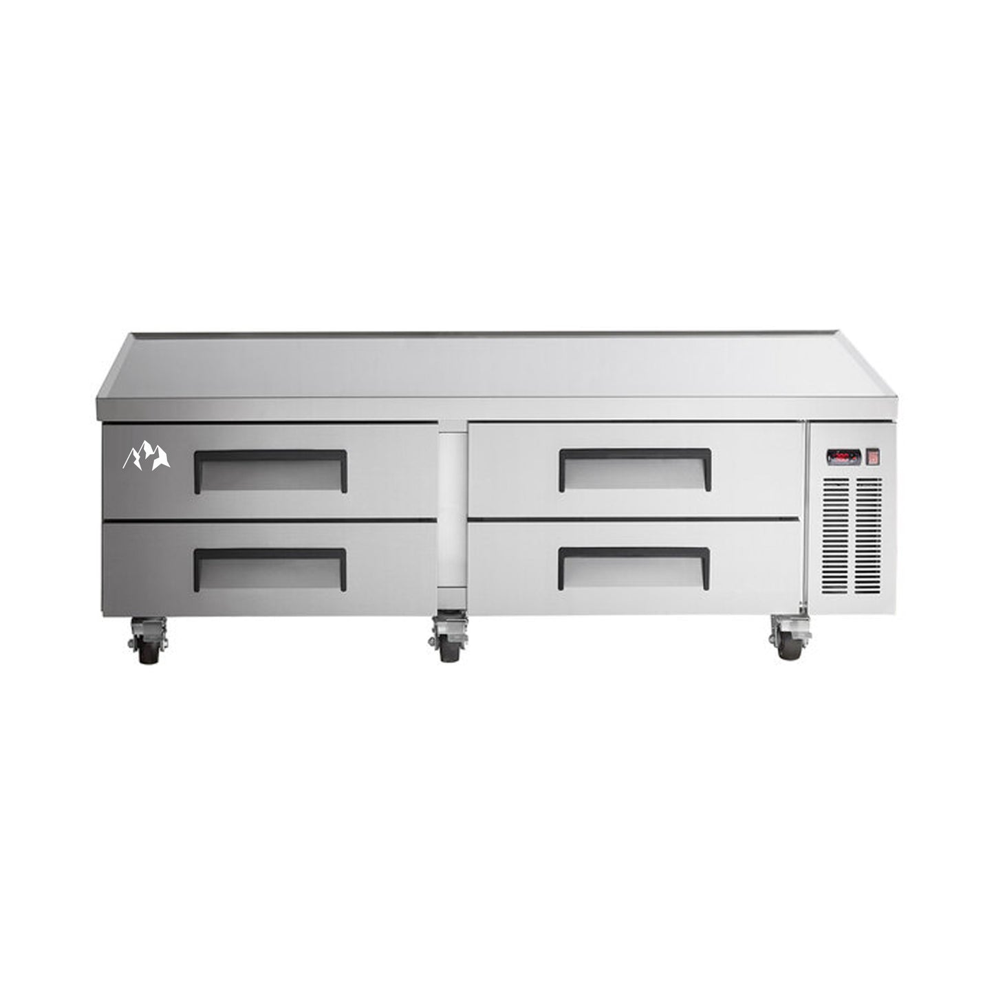 Chef AAA - Commercial 72" Chef Base Refrigerator 4 Drawer 1100lbs Capacityn  - TCB72-D4