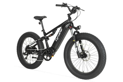 Cyrusher Rover Full Suspension E-Bike | 750W,52V 15.6Ah
