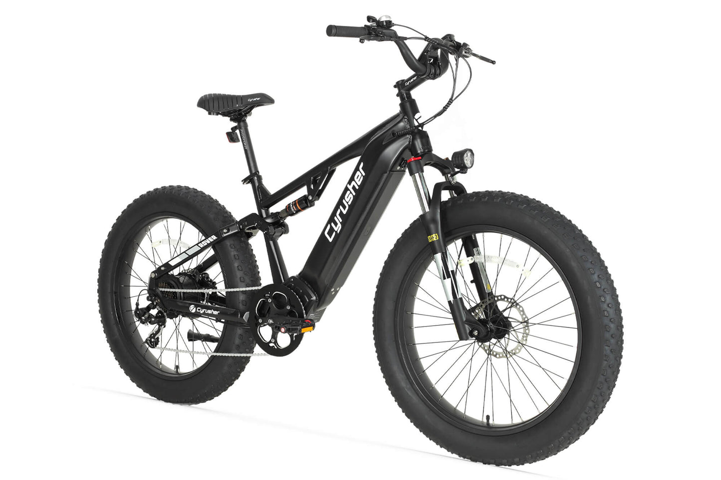 Cyrusher Rover Full Suspension E-Bike | 750W,52V 15.6Ah
