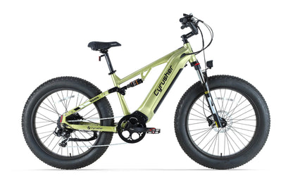 Cyrusher Rover Full Suspension E-Bike | 750W,52V 15.6Ah