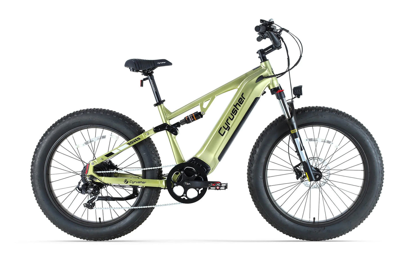 Cyrusher Rover Full Suspension E-Bike | 750W,52V 15.6Ah