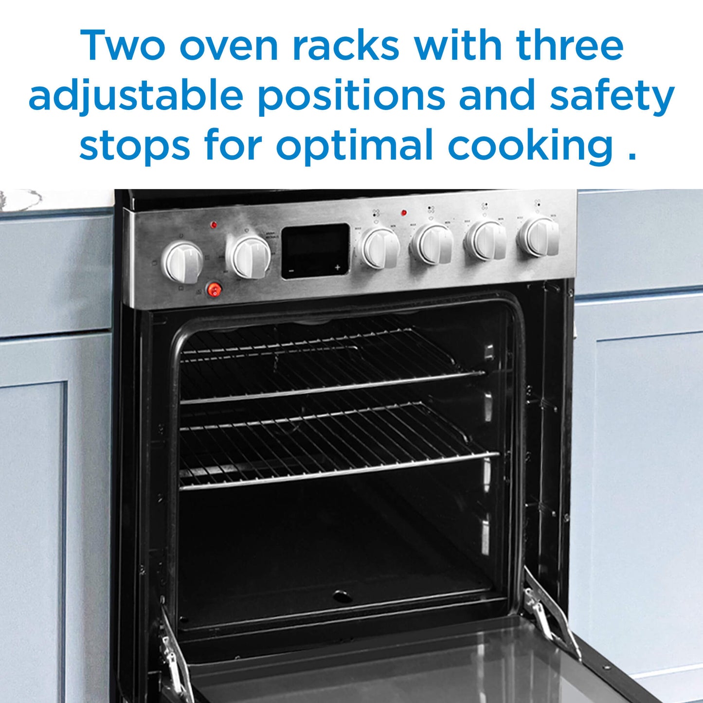 Danby - 24" Slide-In Smooth Top Range, ADA Compliant, Airfry, Manual Clean Ranges - DRCA240BSS