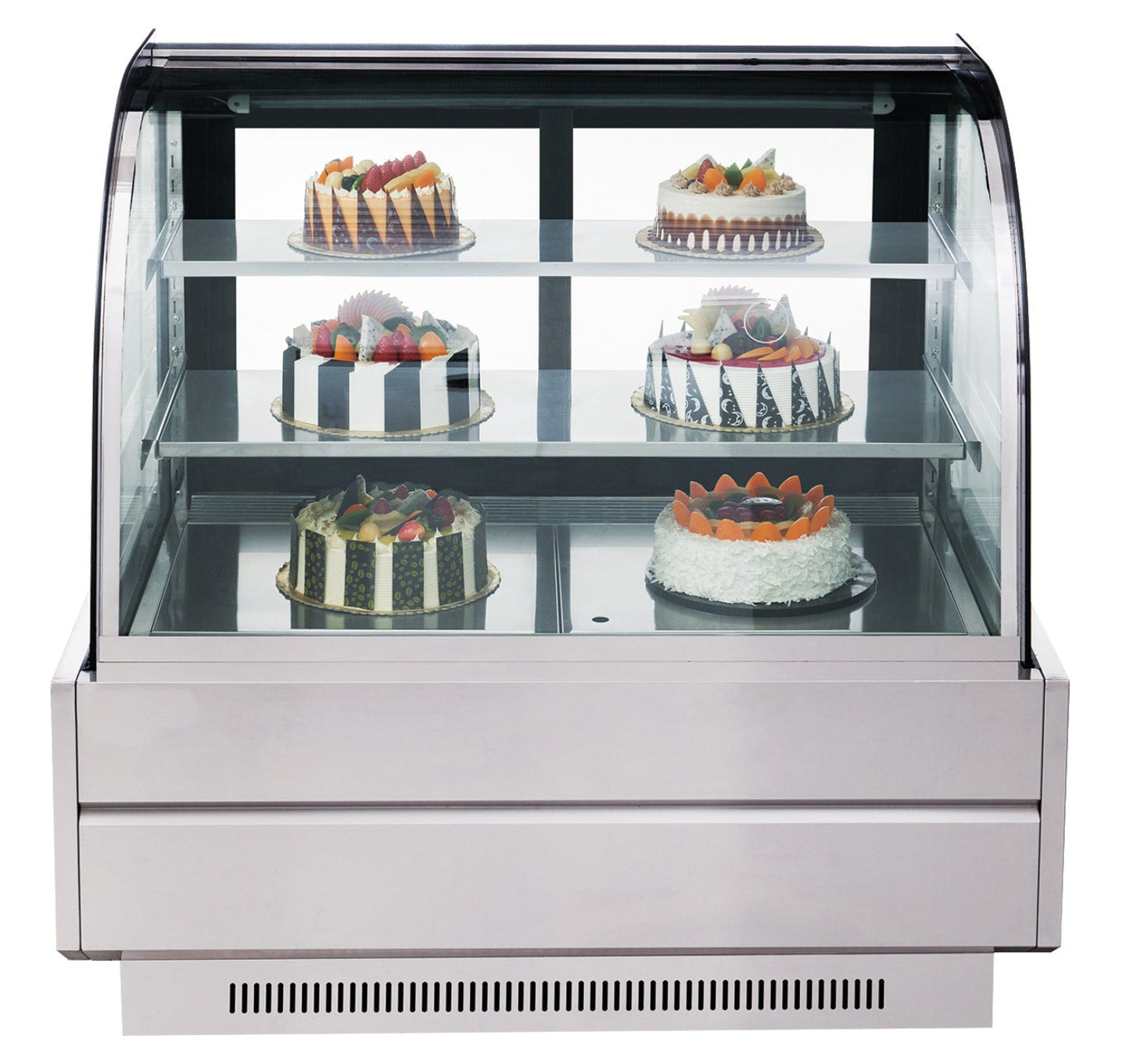 Chef AAA Commercial 60" Display Case Refrigerator Showcase (5 Feet) Pastry Bakery - CV-150
