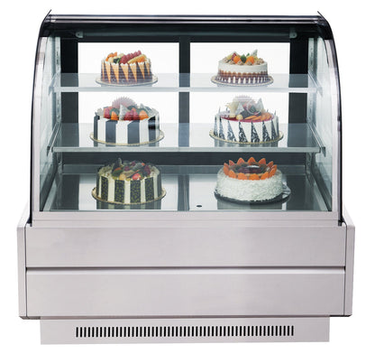 Chef AAA Commercial 60" Display Case Refrigerator Showcase (5 Feet) Pastry Bakery - CV-150