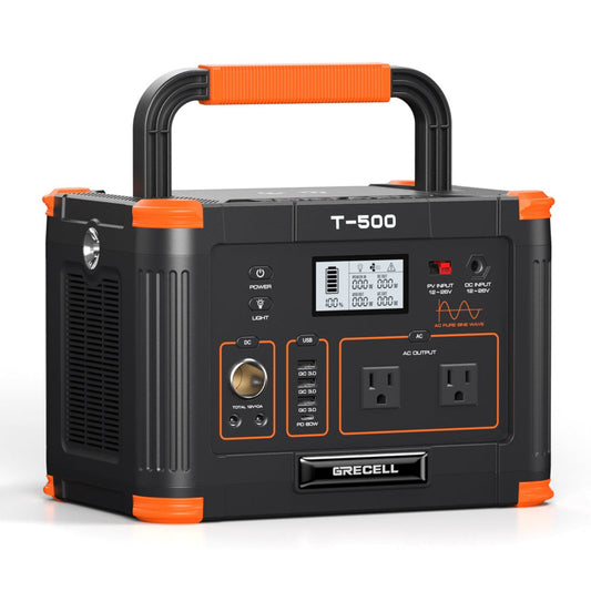 GRECELL Portable Power Station 500W - 680491101785