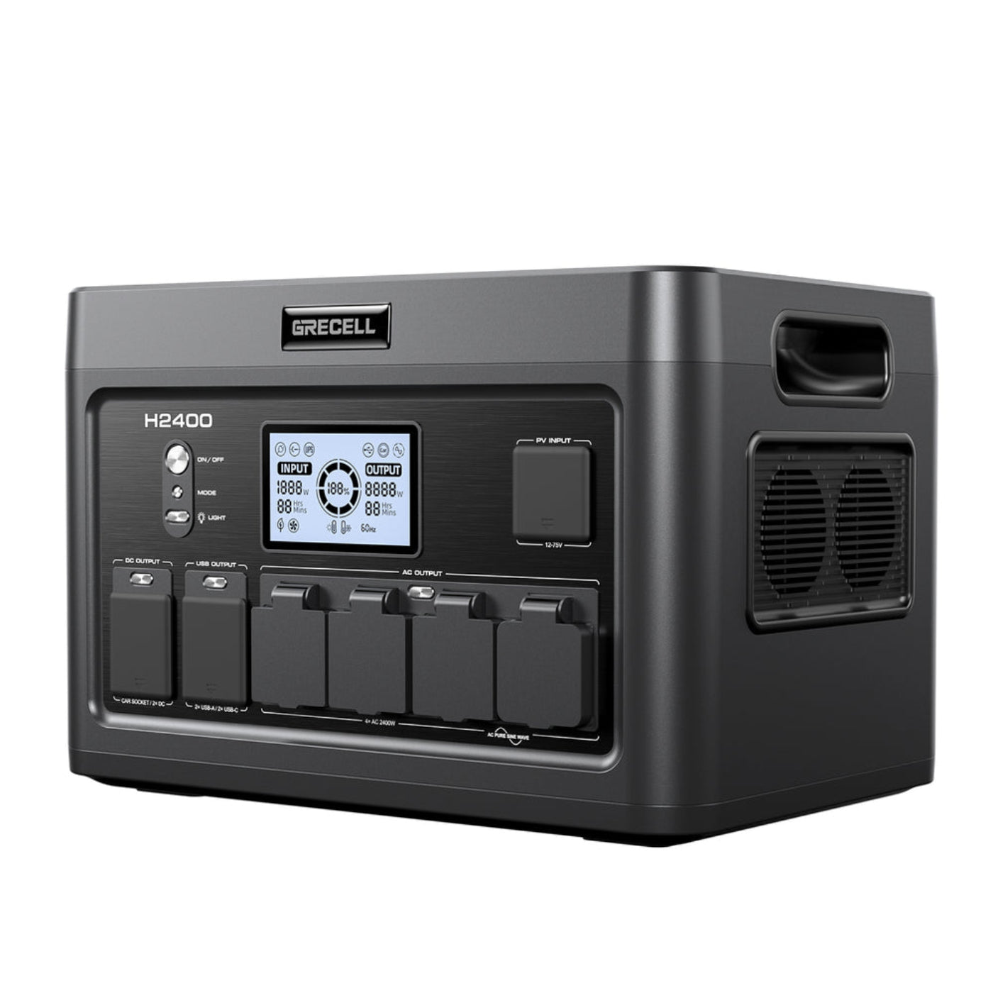 GRECELL Portable Power Station 2400W V- DYCNX0014AGE-US