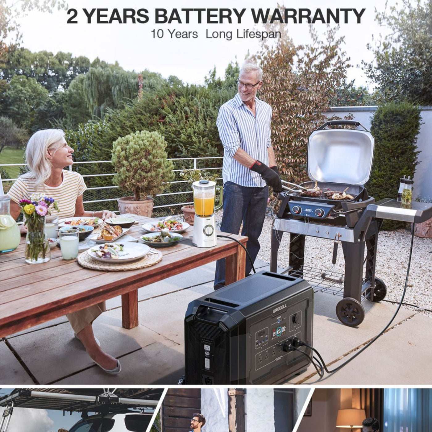 GRECELL Portable Power Station 4000W -  DYCNX0026AGE-US