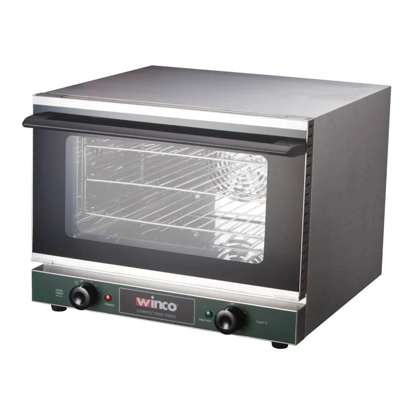 Winco ECO-250 Quarter-Size Countertop Convection Oven, 0.8 Cubic Feet, 120V, 1440W - ECO-250