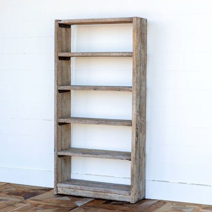 Park Hill Collection Garden Floral Potters Reclaimed Wood Shelf -  EDC00288