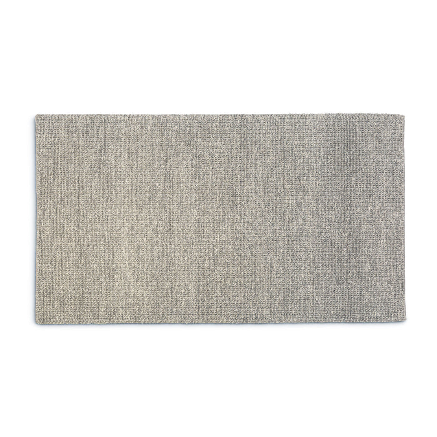 Park Hill Collection Coastal Cottage Aspen Hand Woven Natural Felted Wool Rug 9'x6', Ash  - EHF00582