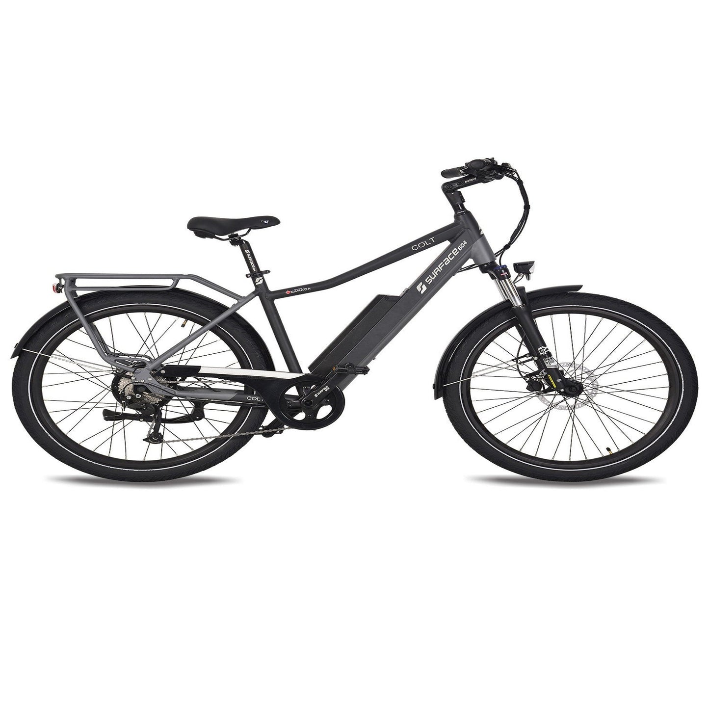 Surface 604 500W 604 Colt Electric Cruiser - Black - EB-COLT-BLK-SM-14AH