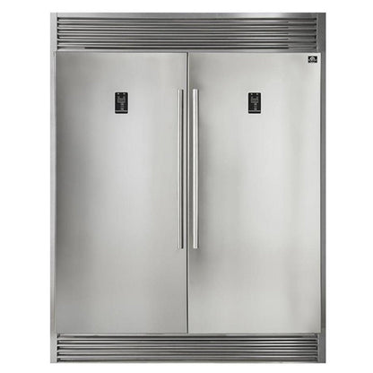 Forno Appliance Package - 48 Inch Gas Range, Dishwasher, 60 Inch Refrigerator, AP-FFSGS6244-48-5
