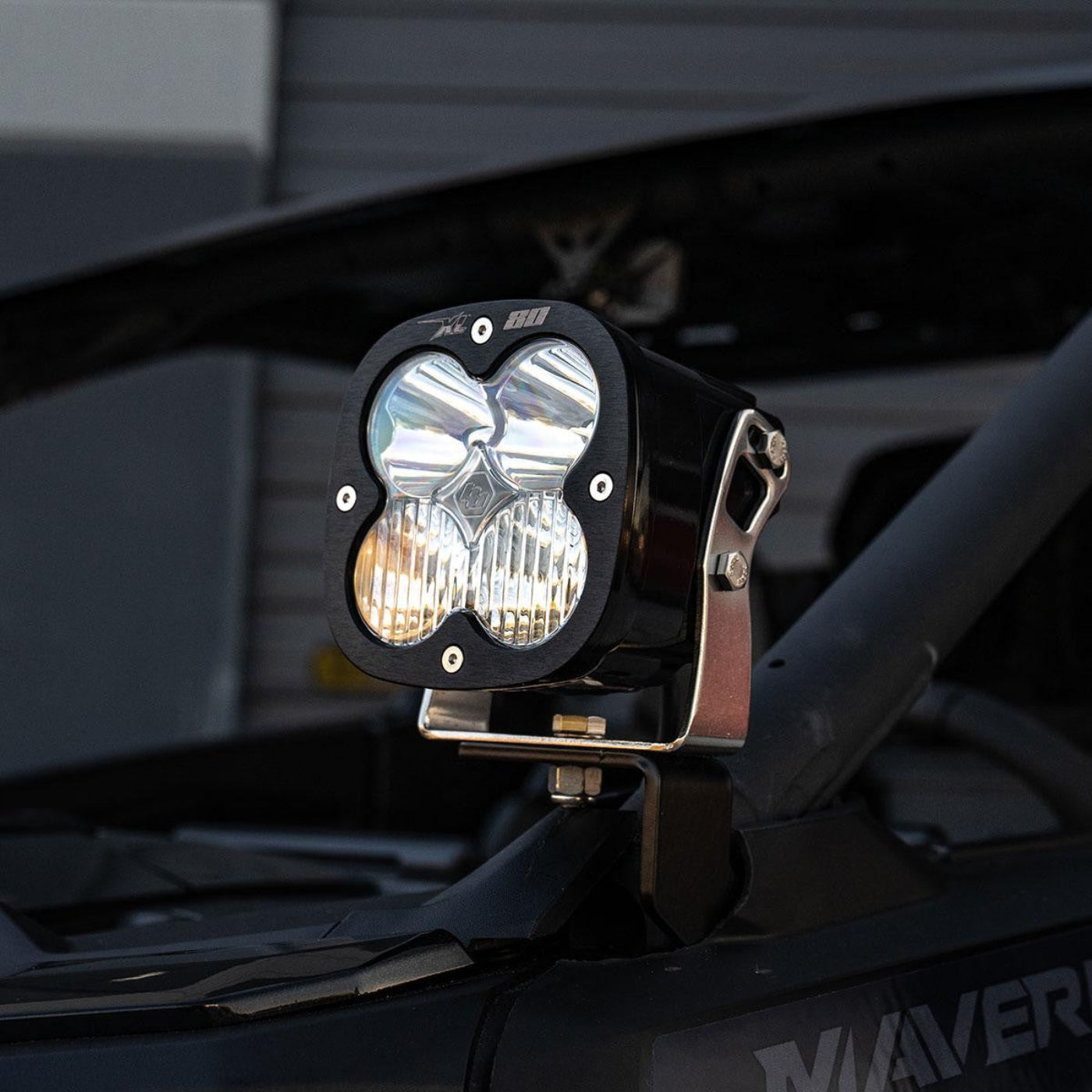 Baja Designs Can Am Maverick R XL80 A-Pillar Kit - 448189