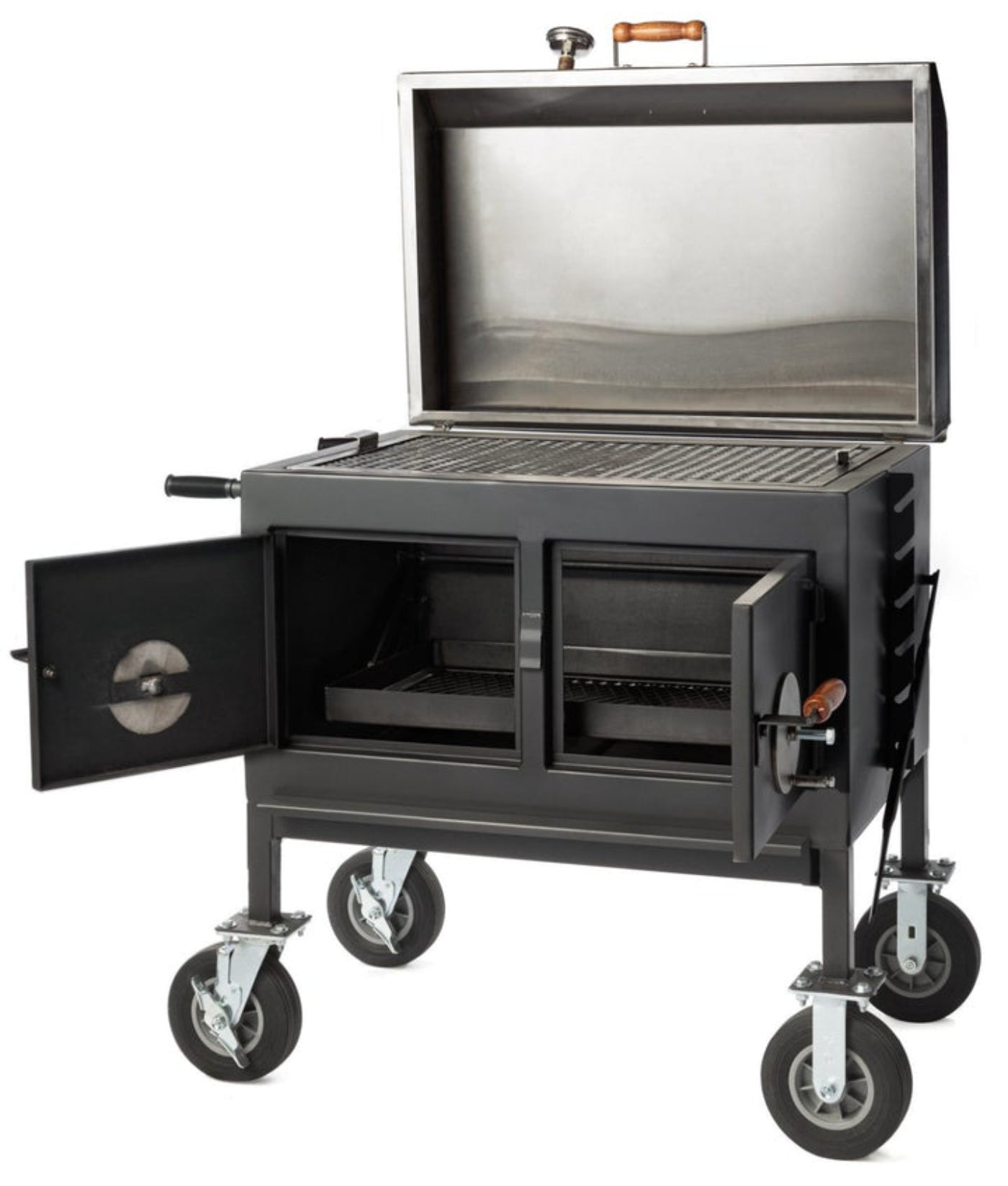 Pitts & Spitts Flattop Adjustable Charcoal Grill Regular price$2,899.99