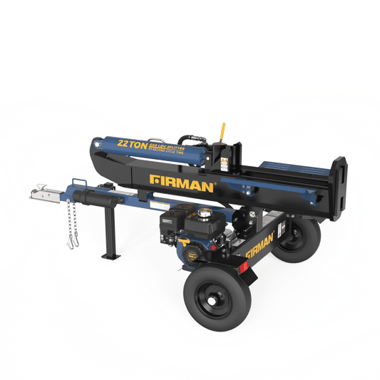 Firman GS2201 Gas Portable Log Splitter 22-Ton Vertical/Horizontal 196cc 6.5HP with Auto Return New GS2201