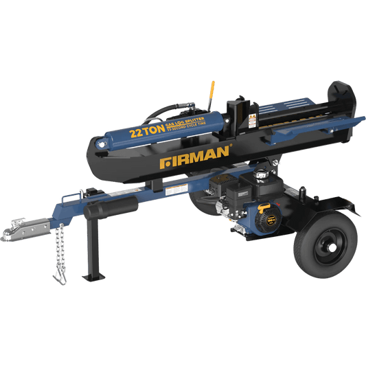 Firman GS2201 Gas Portable Log Splitter 22-Ton Vertical/Horizontal 196cc 6.5HP with Auto Return New GS2201