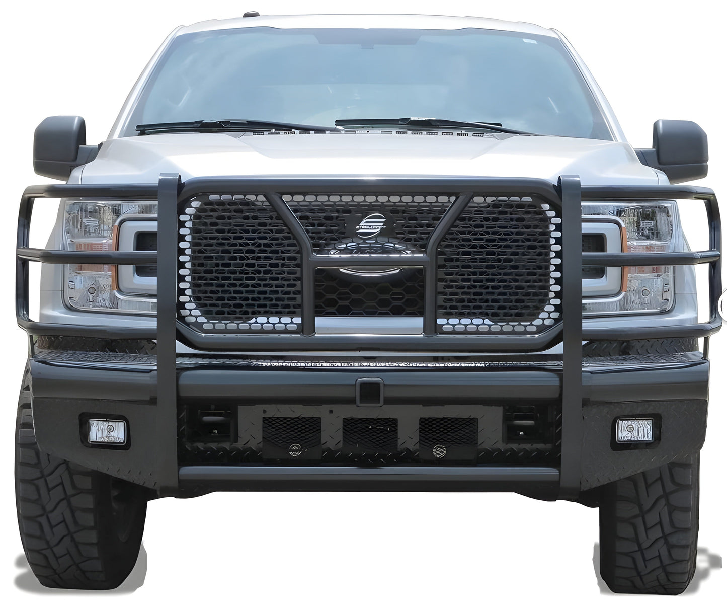Steelcraft Ford F150 2015-2017 HD Front Bumper Supports Front Emblem Camera & Adaptive Cruise Control - HD11410RCC