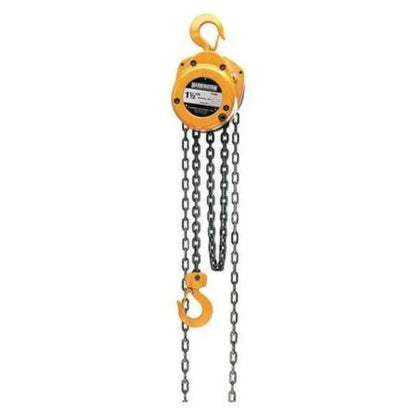 Harrington CF015-10 Hand Chain Hoist with 3000lb Capacity & 10FT Chain Fall - Reconditioned - Harrington CF015-10