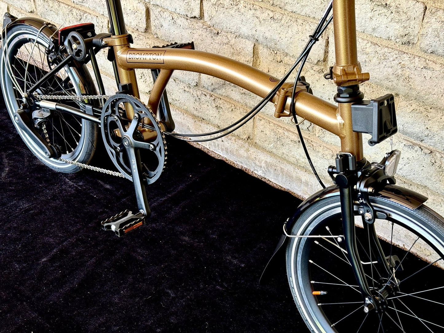 Brompton P-Line Urban Mid-HB Bronze Metallic (M4L)