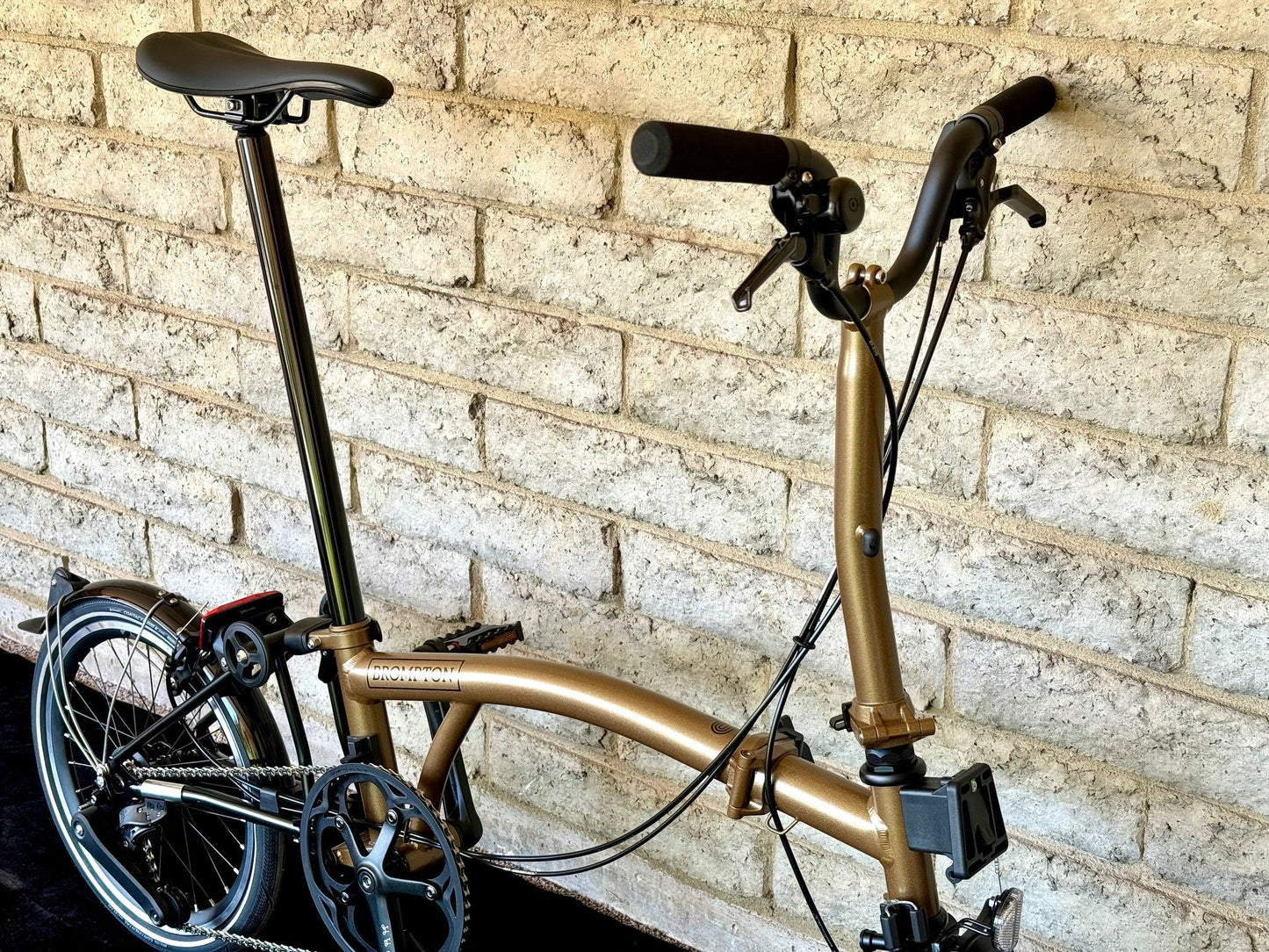 Brompton P-Line Urban Mid-HB Bronze Metallic (M4L)