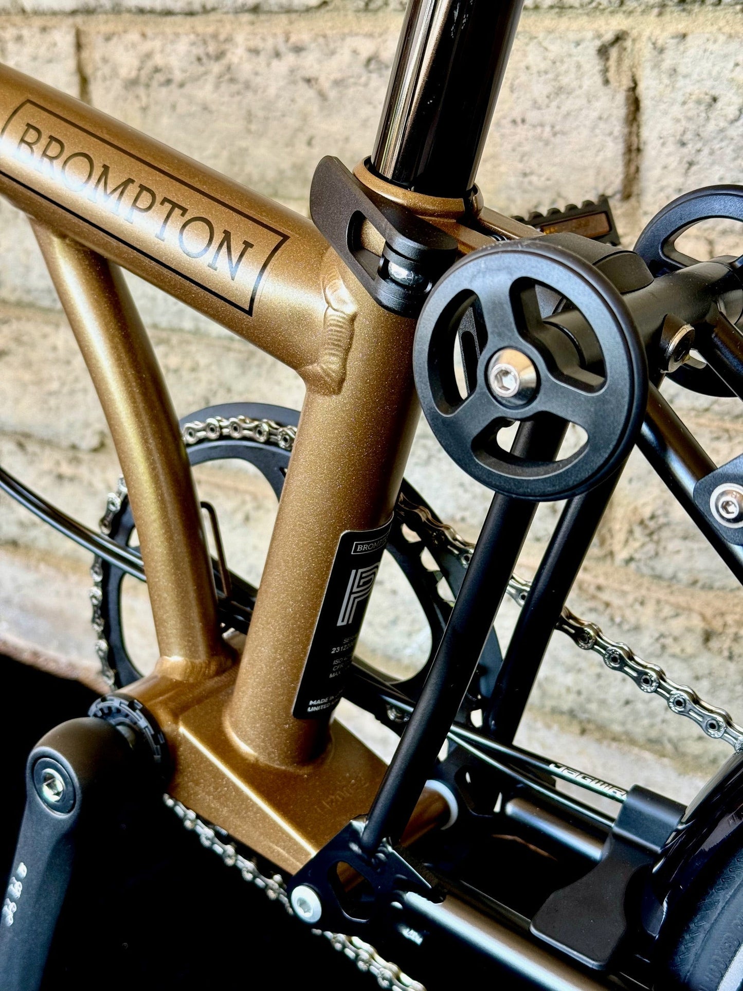 Brompton P-Line Urban Mid-HB Bronze Metallic (M4L)