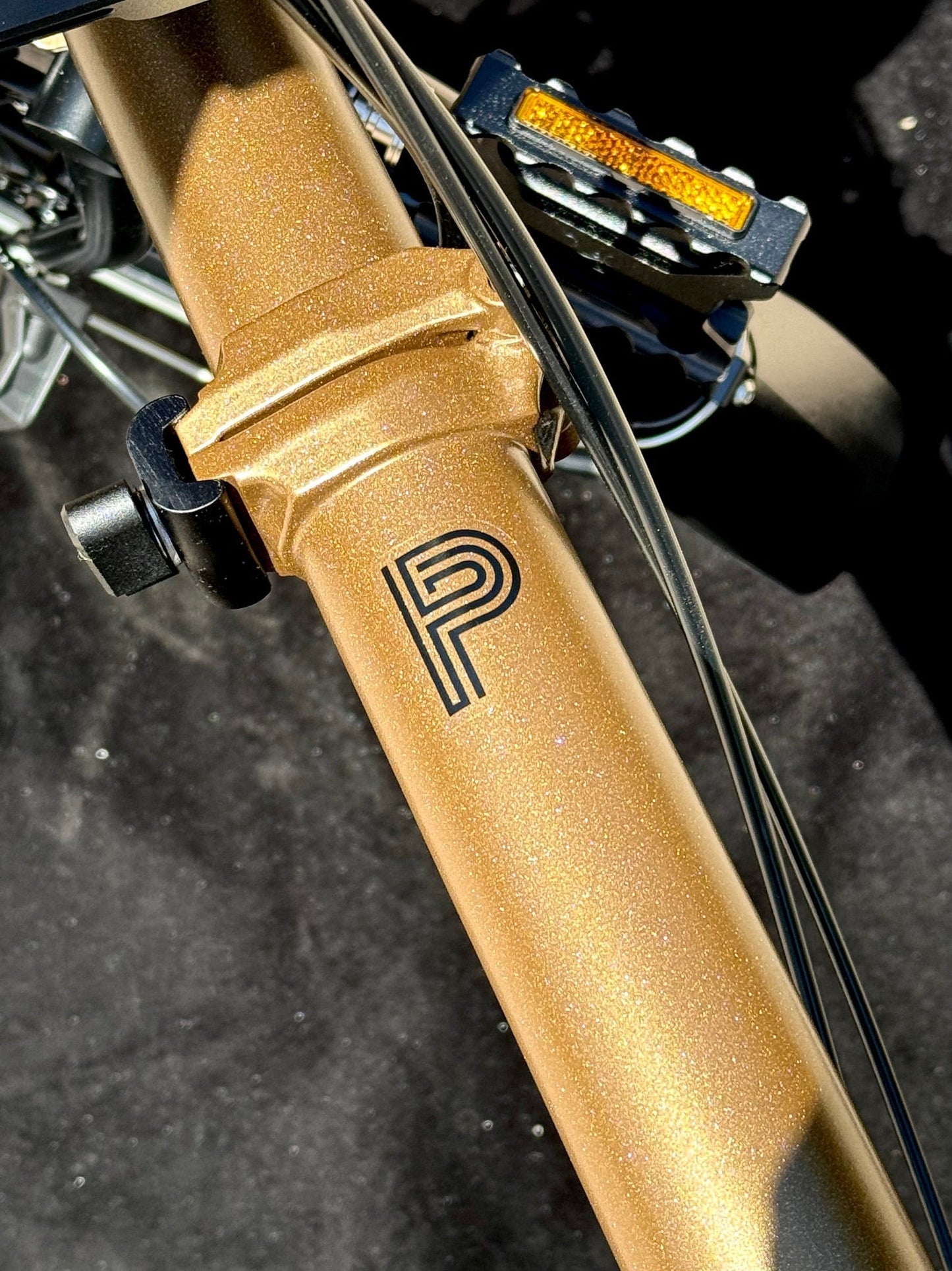 Brompton P-Line Urban Mid-HB Bronze Metallic (M4L)