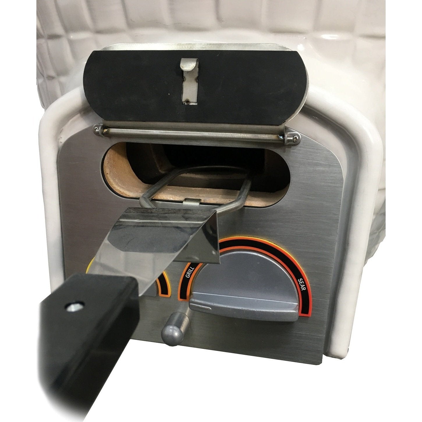 Vision Grills Elite | Icon 600 Series Grill | Charcoal Gas Compatible - ICON - CG-600 - Black