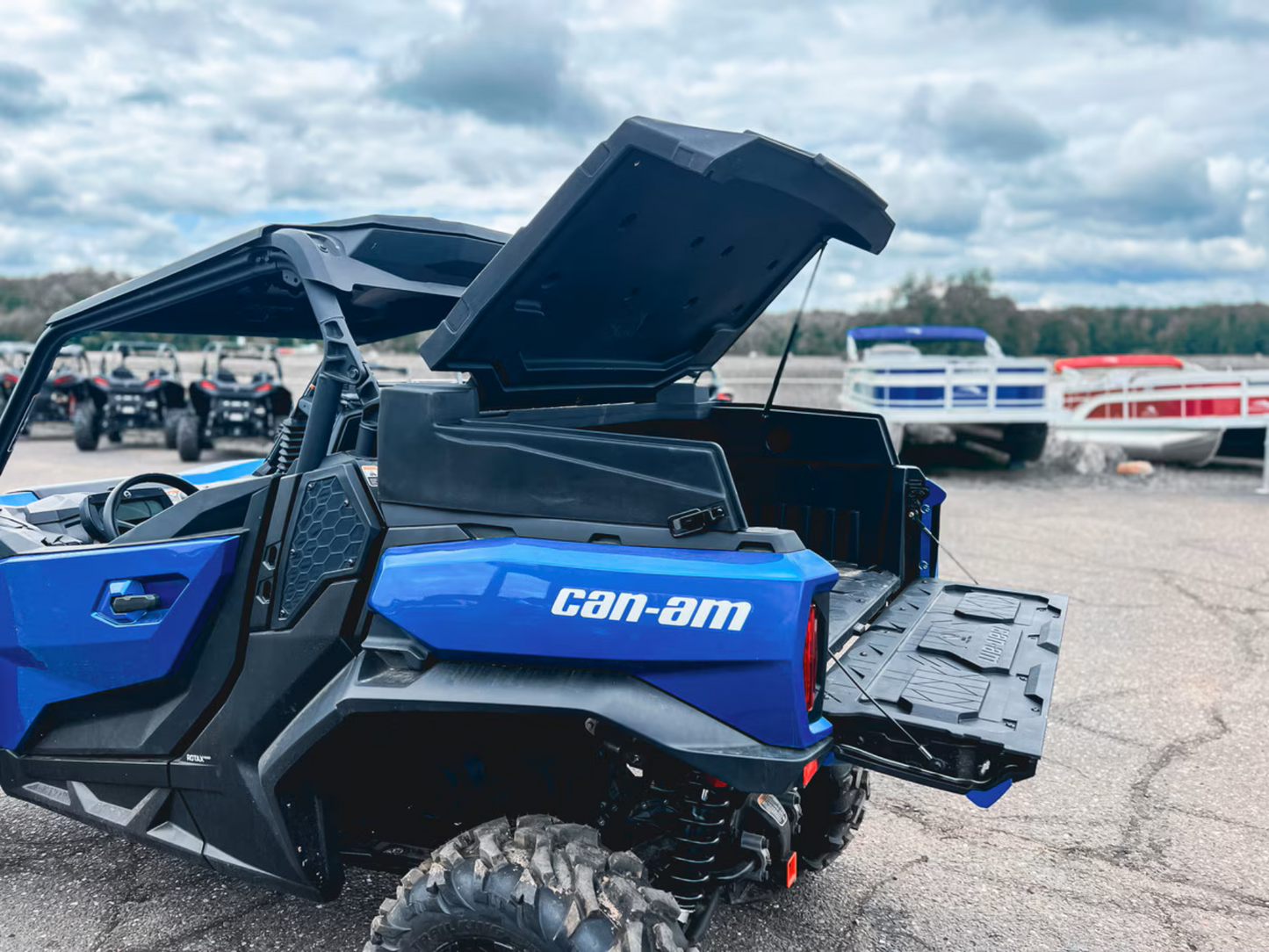 MotoAlliance Highlands UTV Cargo Bed Cover for CanAm Commander Models New - JC11142_COMMANDER