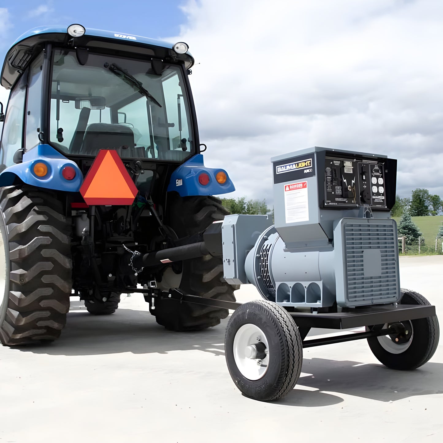 Baumalight KR44 - 44 kW Tractor PTO Generator -  KR44-10-1P-175