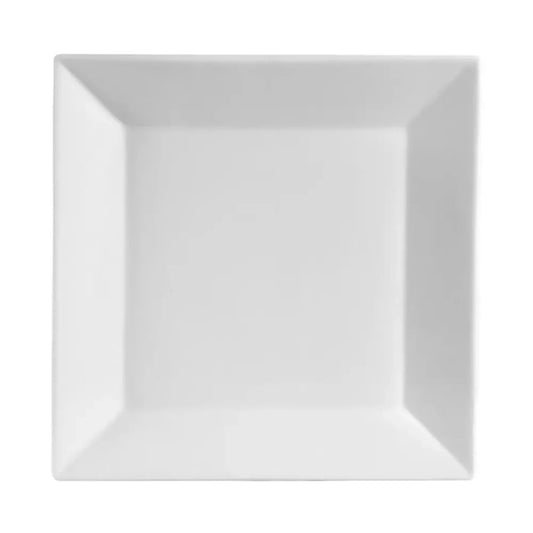 CAC China  Square Plate 13 3/4" Case of 12 Pcs - KSE-22