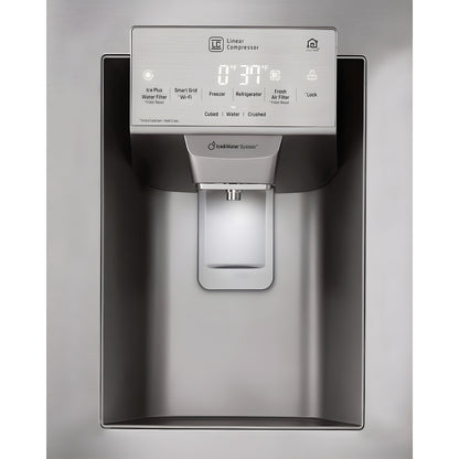 LG 36 in. 4-Door French Door Refrigerator in Stainless Steel 28 Cu. Ft. (LMXS28626S)