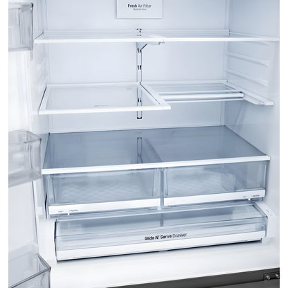 LG 36 in. 4-Door French Door Refrigerator in Stainless Steel 28 Cu. Ft. (LMXS28626S)