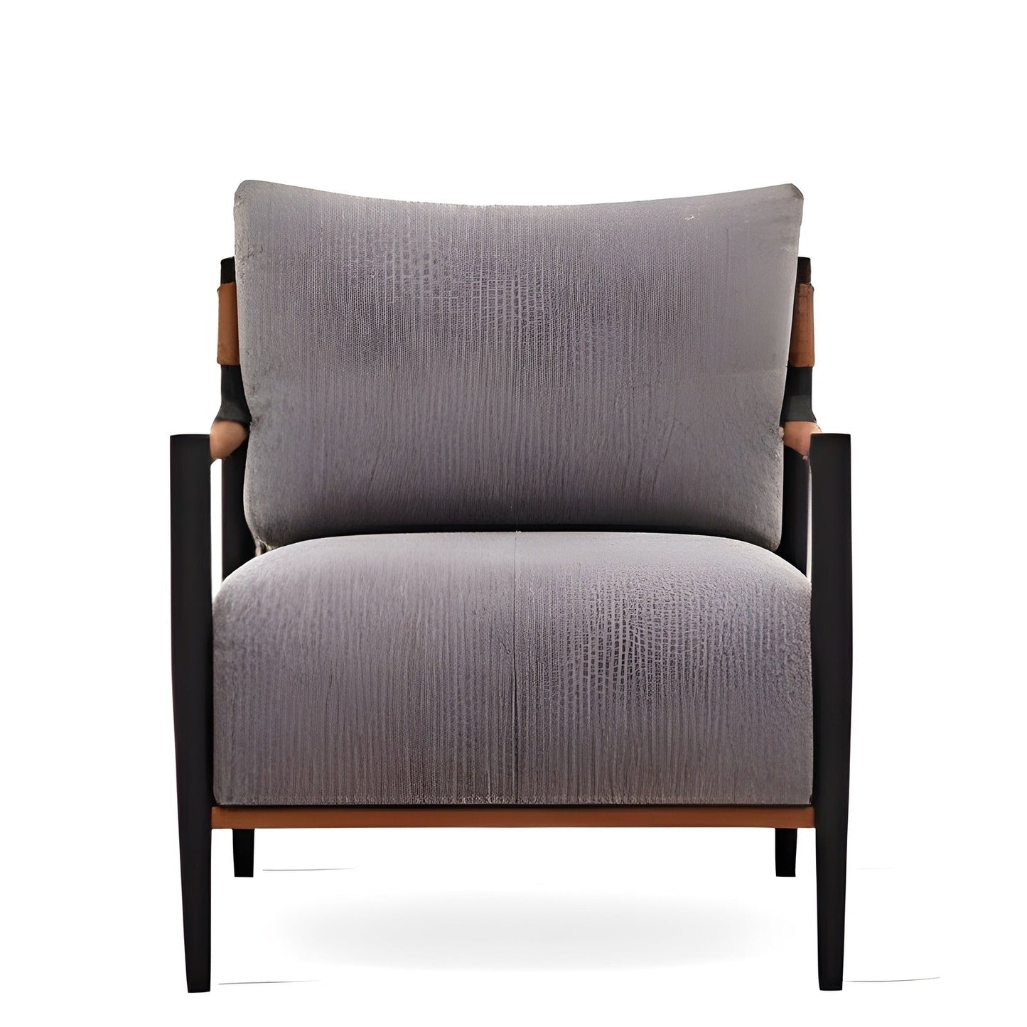 Enza Home US Linz Armchair - Metal - 2118 - K2 - 22406 Grey - KL:40109 Tobacco - AR:217 - 1454073