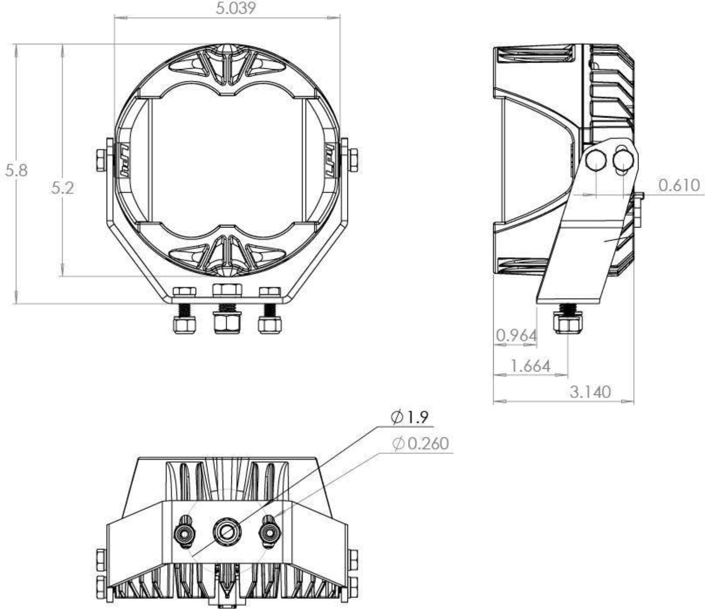 Baja Designs LP4 Pro, LED - 297813