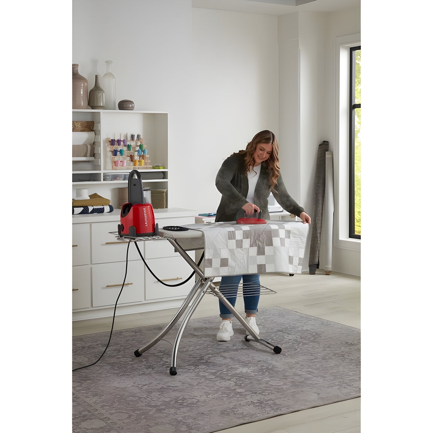 Laurastar Lift Steam Iron in Red - 000.0604.501