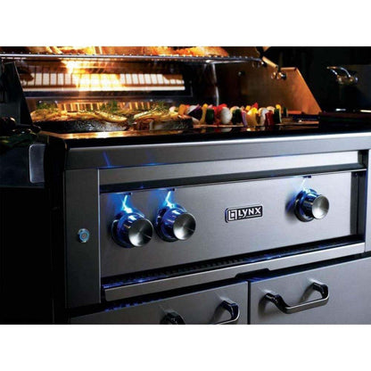 Lynx 30-Inch Professional Gas Grill On Cart with All Trident Infrared Burners - L30ATRF-LP/NG