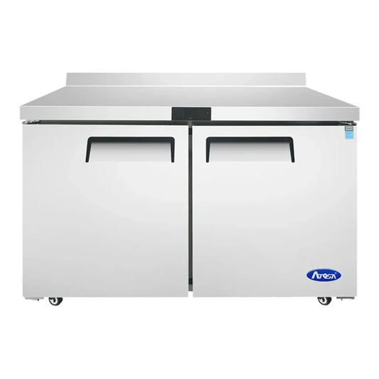 Atosa MGF8409GR 48.3" Worktop Refrigerator with Backsplash 13.4 Cu.Ft - MGF8409GR
