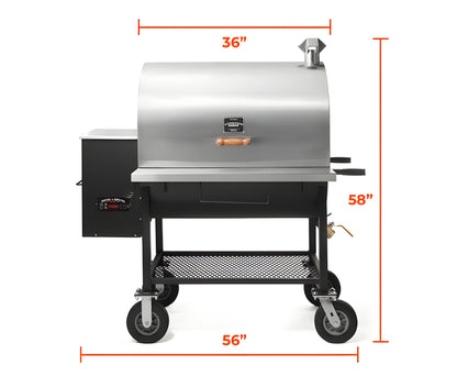 Pitts & Spitts Maverick 1250 Pellet Grill -  P- MAV 1250