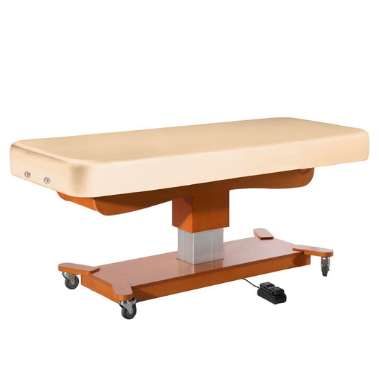 Master Massage Maxking Comfort Electric Lift Massage Bed - Cream D23123