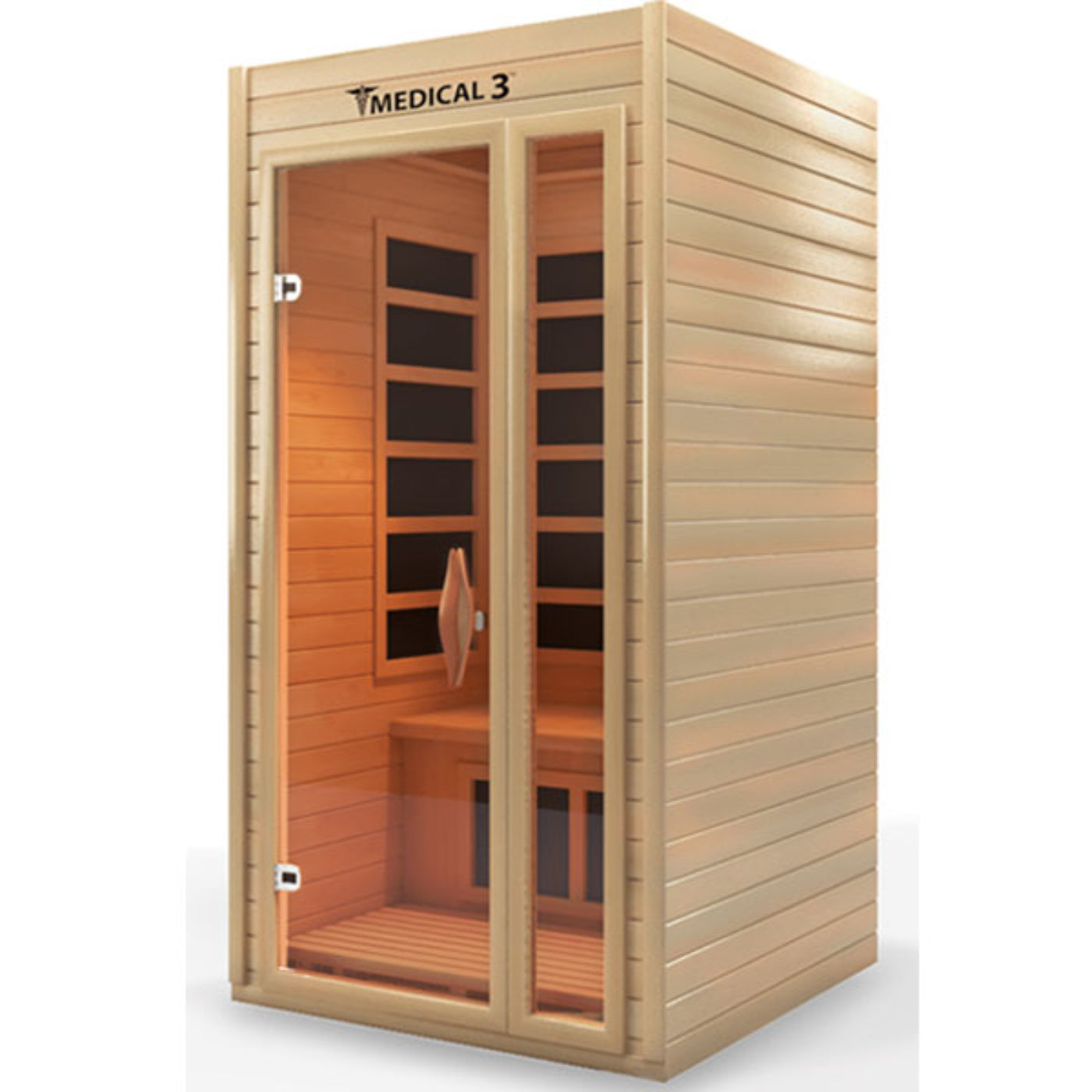Medical 3 Infrared Sauna Rapid Internal Heating System Detox Cleansing