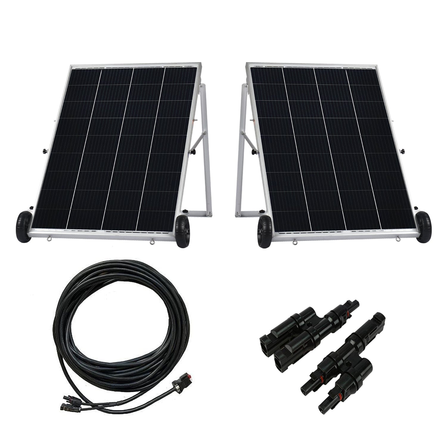 Nature's Generator Power Panel - 2 Panel System - Backyard Provider