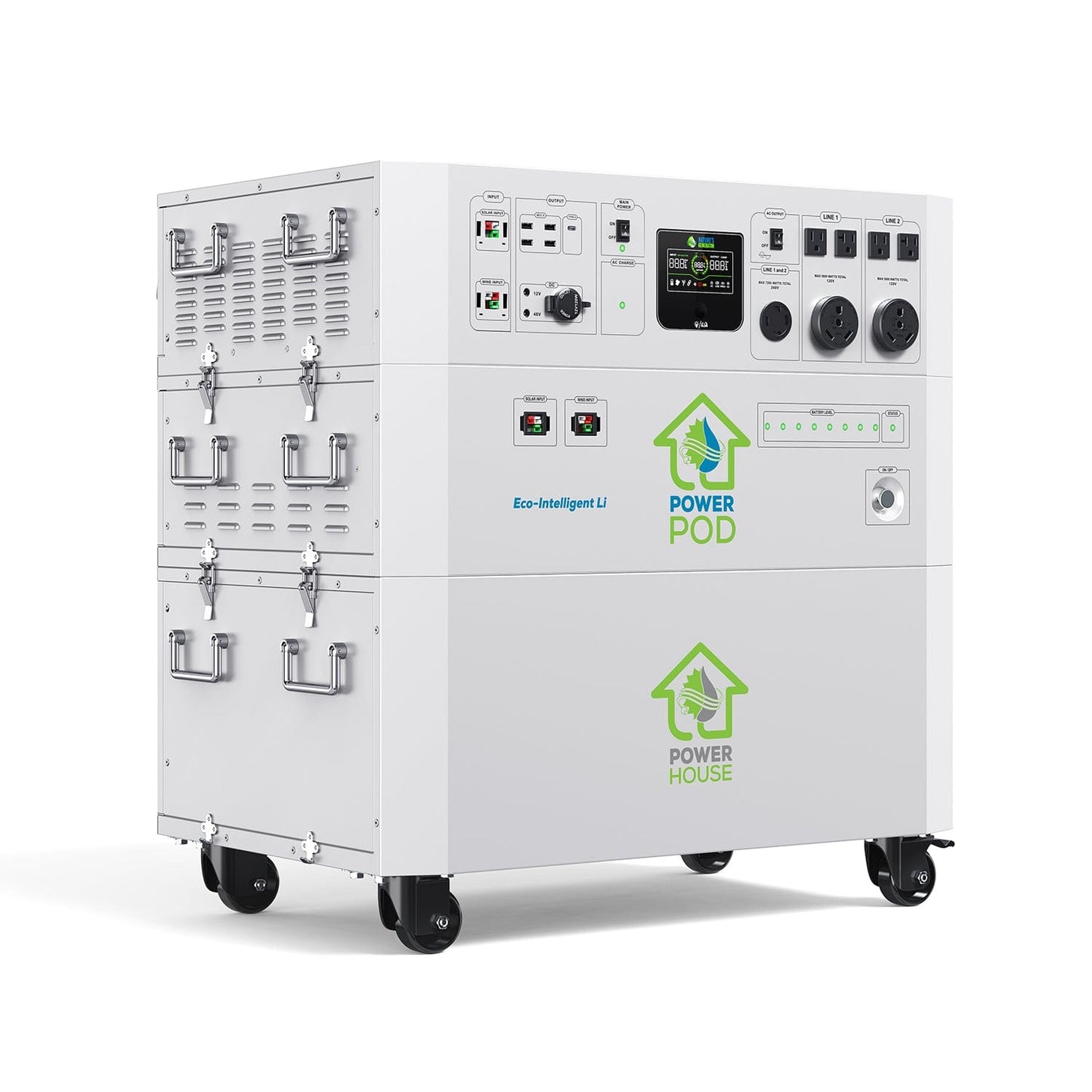 Nature’s Generator Powerhouse Hybrid Platinum PE System - Backyard Provider