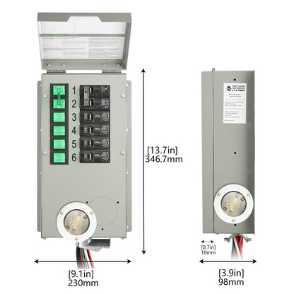 Nature’s Generator Powerhouse Hybrid Platinum PE System - Backyard Provider