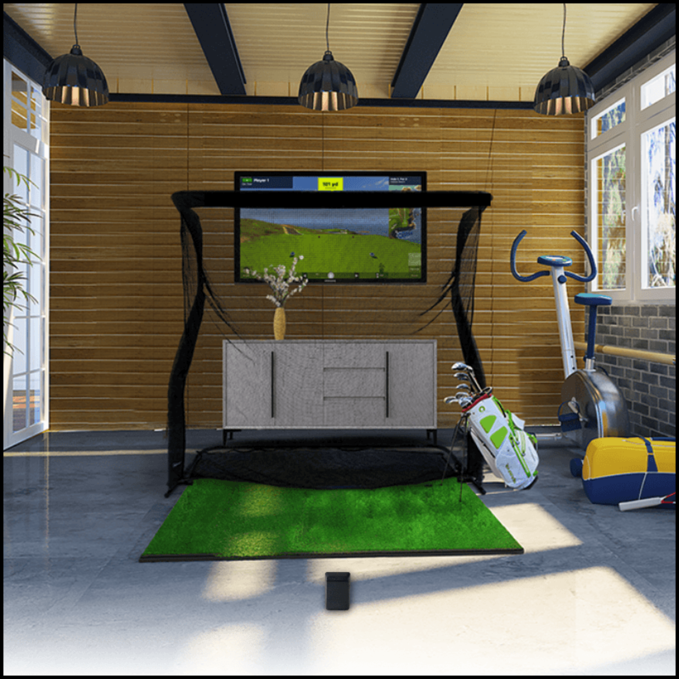 Optishot Orbit Series Golf In A Box 2